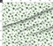 Watercolor Shamrocks Shamrock Clover Green Patricks Day Irish Leprechaun Luck Leaf Floral Florals Custom Printed Fabric by Spoonflower Various Fabrics by the Yard or Fat Quarter